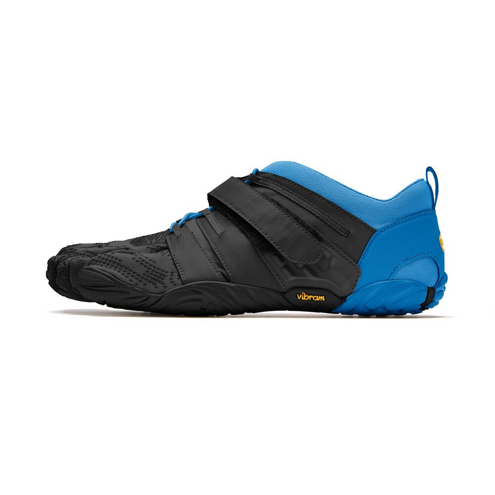 Vibram FiveFingers Heren V-Train 2.0 - Wandelschoenen Zwart/Blauw - 931628ROS